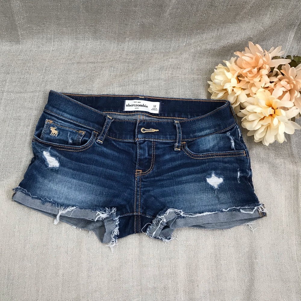 Abercrombie and Fitch Kids Denim Shorts Size 12